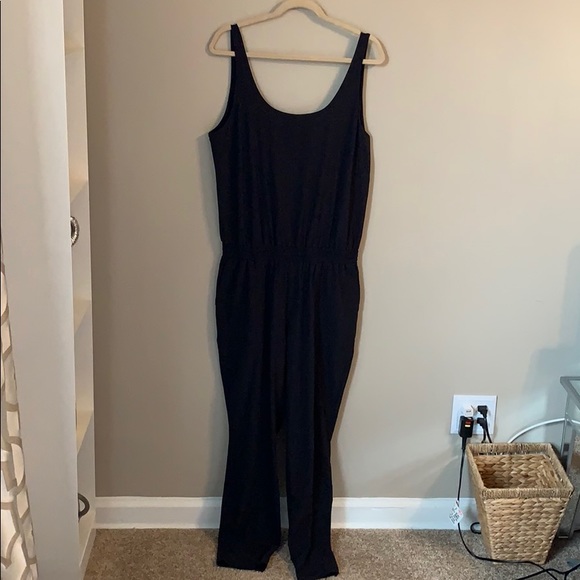 Athleta Dresses & Skirts - NWOT Athleta black breathable jumpsuit